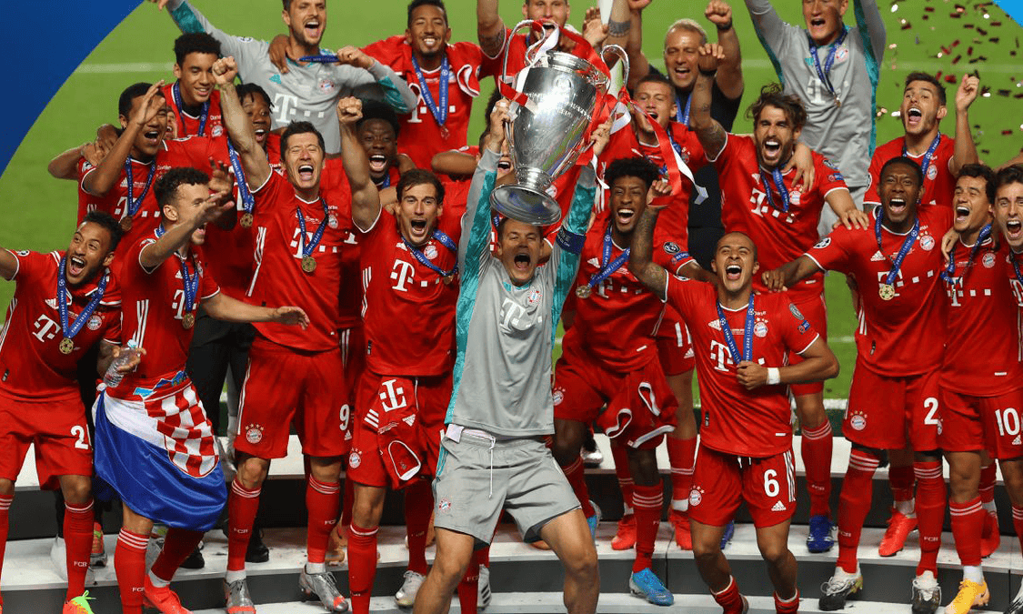 拜仁慕尼黑惨败于巴黎圣日耳曼的欧国联比赛